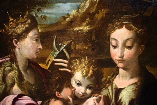 Madonna col Bambino, S. Giovannino, S. Caterina d'Alessandria e S. Zaccaria